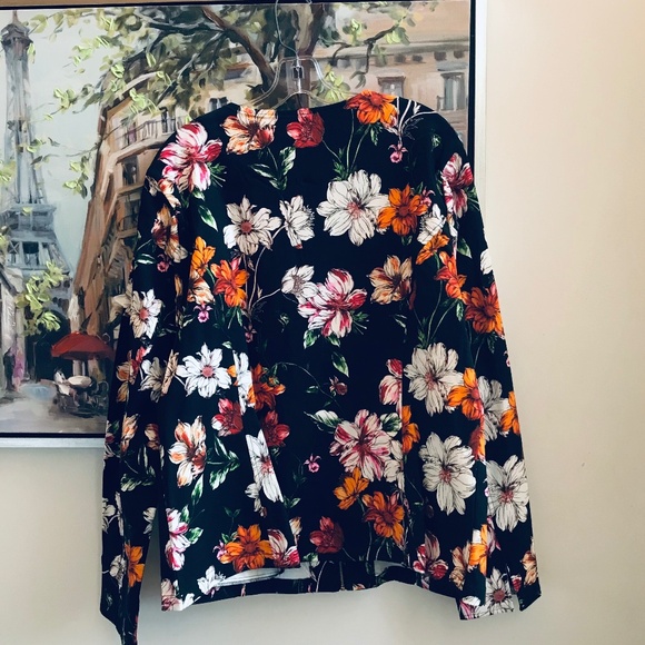 Guillaume Floral Print Stretch Jacket - Picture 5 of 5